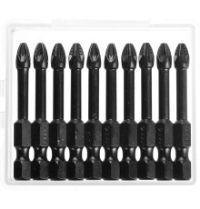 ЗУБР PZ2, 10 шт, 50 мм, ударные биты, Профессионал (26023-2-50-S10)