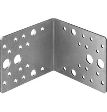 ЗУБР УК-2.5, 80 x 100 x 100 x 2.5 мм, цинк, крепежный уголок (31012-100)