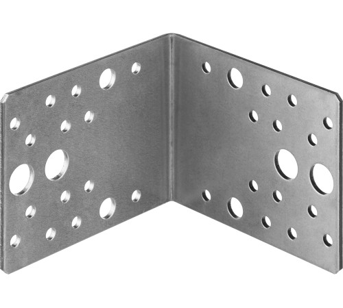 ЗУБР УК-2.5, 80 x 100 x 100 x 2.5 мм, цинк, крепежный уголок (31012-100) купить  в Сочи