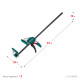 KRAFTOOL Extrem 600/95, пистолетная струбцина (32228-60) купить в Сочи