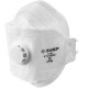ЗУБР ТК-80, класс защиты FFP1, плоская 3-х панельная, фильтрующая полумаска с клапаном выдоха (11164) купить  в Сочи