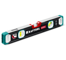 KRAFTOOL A-RATE CONTROL, 400 мм, точность 0.3 мм/м, с инновационным зеркальным глазком, сверхпрочный уровень (34986-40)