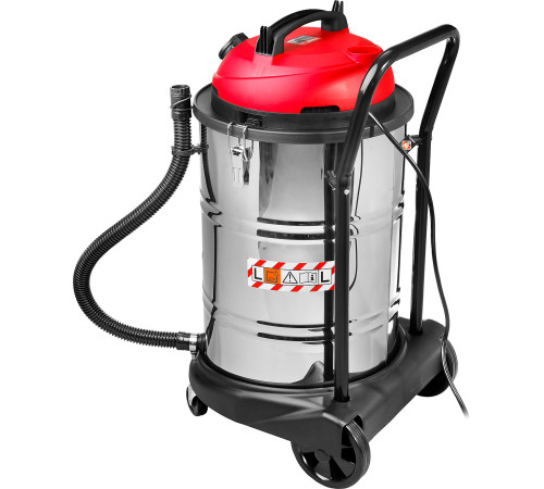 ЗУБР М4, 60 л, 1400 Вт, строительный пылесос (ПУ-60-1400 М4) купить  в Сочи