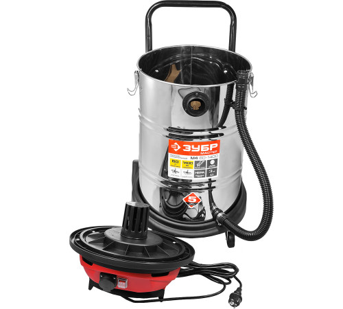 ЗУБР М4, 60 л, 1400 Вт, строительный пылесос (ПУ-60-1400 М4) купить  в Сочи