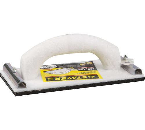 STAYER 230 x 105 мм, терка для шлифования с металлическим фиксатором (3569-10) купить в Сочи STAYER 230 x 105 мм, терка для шлифования с металлическим фиксатором (3569-10) купить в Сочи