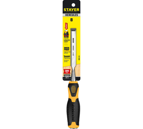 STAYER Hercules, 8 мм, стамеска-долото, Professional (18205-08) купить в Сочи STAYER Hercules, 8 мм, стамеска-долото, Professional (18205-08) купить в Сочи