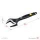 STAYER COBRA, 300/60 мм, разводной ключ, Professional (27264-30) купить в Сочи