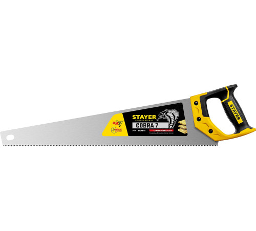 STAYER Cobra 7, 500 мм, универсальная ножовка, Professional (1510-50) купить в Сочи STAYER Cobra 7, 500 мм, универсальная ножовка, Professional (1510-50) купить в Сочи