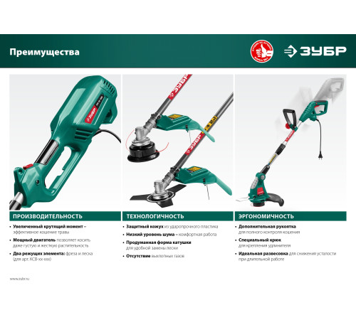 ЗУБР 600 Вт, ш/с 33 см, сетевой триммер (ТСН-33-600) купить в Сочи ЗУБР 600 Вт, ш/с 33 см, сетевой триммер (ТСН-33-600) купить в Сочи