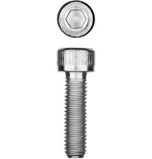 ЗУБР DIN 912, кл. пр. 8.8, М6 х 25 мм, цинк, 5 кг, винт с внутренним шестигранником, Профессионал (30318-06-025)