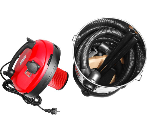 ЗУБР М3, 30 л, 1400 Вт, строительный пылесос (ПУ-30-1400 М3) купить  в Сочи