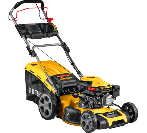 STEHER 460 мм, 4.5 л.с., бензиновая самоходная газонокосилка (GLM-460p) купить в Сочи STEHER 460 мм, 4.5 л.с., бензиновая самоходная газонокосилка (GLM-460p) купить в Сочи