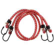 STAYER 120 см, d 7 мм, со стальными крюками, 2 шт, резиновый, крепежный шнур (40505-120)