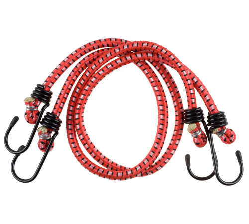 STAYER 120 см, d 7 мм, со стальными крюками, 2 шт, резиновый, крепежный шнур (40505-120) купить  в Сочи