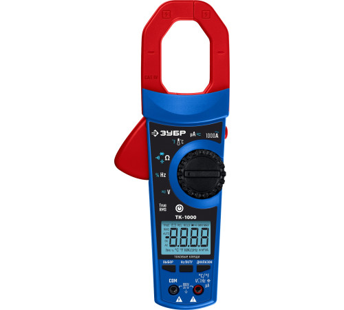 ЗУБР ТК-1000 цифровые токовые клещи (59824) купить  в Сочи