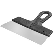 СИБИН 200 мм, пластиковая ручка, нержавеющий фасадный шпатель (10079-200)
