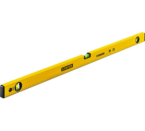 STAYER STANDARD, 1000 мм, с линейкой, уровень (3460-100) купить  в Сочи