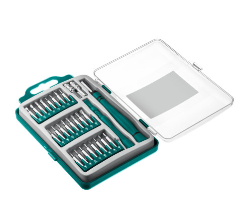KRAFTOOL Precision-28, 28 предм., отвертка для точных работ (25677) купить в Сочи KRAFTOOL Precision-28, 28 предм., отвертка для точных работ (25677) купить в Сочи