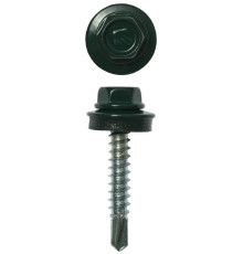 ЗУБР СКД 6005, 29 х 4.8 мм, зелёный насыщ., 2500 шт, кровельный саморез, Профессионал (4-300310-48-029-6005)