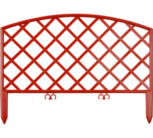 GRINDA Плетень, 24 х 320 см, терракот, 7 секций, декоративный забор (422207-T) купить  в Сочи