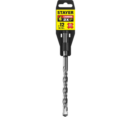 STAYER 12 x 160 мм, SDS-plus бур, Professional (2930-160-12) купить в Сочи STAYER 12 x 160 мм, SDS-plus бур, Professional (2930-160-12) купить в Сочи