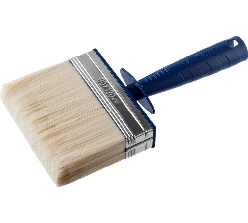 ЗУБР АКВА, 3 х 12 см, искусственная щетина, пластмассовый корпус, для воднодисперсионных и акриловых ЛКМ, макловица (01817-12) купить  в Сочи