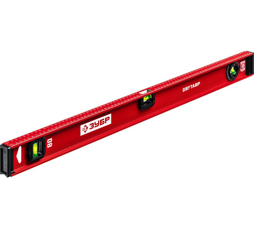 ЗУБР ДВУТАВР, 800 мм, двутавровый, уровень с усиленным профилем (4-34583-080) купить  в Сочи