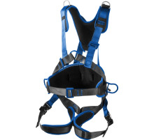 ЗУБР МОНБЛАН стальная фурнитура с полимерным покрытием, 4 точки крепления, р. L(1140-1440), страховочная и удерживающая привязь, Профессионал (11593)