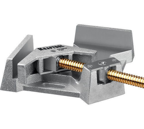 KRAFTOOL Extrem C90, глубина зажима 90 мм, экстрамощная стальная угловая струбцина для сварочных работ (32201) купить  в Сочи