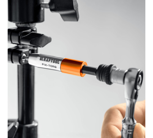 KRAFTOOL FIX-TORQ 1.2 Нм динамометрический адаптер для бит (64035-1.2) купить  в Сочи