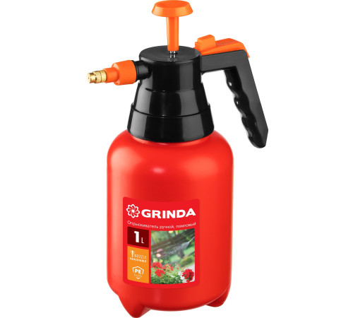 GRINDA PS-1, объем 1 л, ручной, колба из высокопрочного полиэтилена, помповый опрыскиватель (8-425057) купить в Сочи GRINDA PS-1, объем 1 л, ручной, колба из высокопрочного полиэтилена, помповый опрыскиватель (8-425057) купить в Сочи