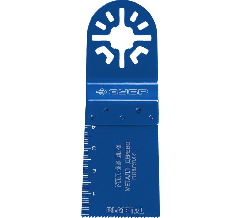 ЗУБР УПП-35 BIM UniLock, 35 x 40 мм, OIS-хвост., насадка универсальная прямая пильная, Профессионал (15561-35) купить  в Сочи