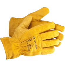 ЗУБР Мастер, XL (10) спилковые рабочие перчатки с подкладкой (1135-XL)