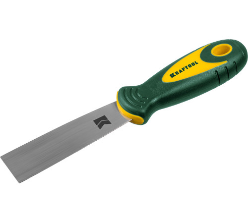 KRAFTOOL 30 мм, х-образное профилированное полотно, двухкомпонентная ручка, нержавеющий, шпатель (10035-030) купить  в Сочи