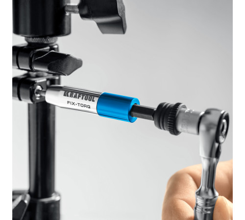 KRAFTOOL FIX-TORQ 2.5 Нм динамометрический адаптер для бит (64035-2.5) купить  в Сочи