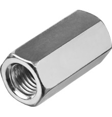 ЗУБР DIN 6334, M8, цинк, 5 кг, переходная гайка (303750-08)