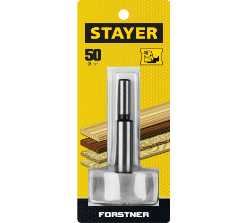 STAYER Forstner, 50 мм, ДСП, cверло Форстнера по дереву (29985-50) купить в Сочи STAYER Forstner, 50 мм, ДСП, cверло Форстнера по дереву (29985-50) купить в Сочи