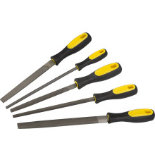 STAYER 200 мм, 5 предм., набор напильников, Professional (1682-20-H5)