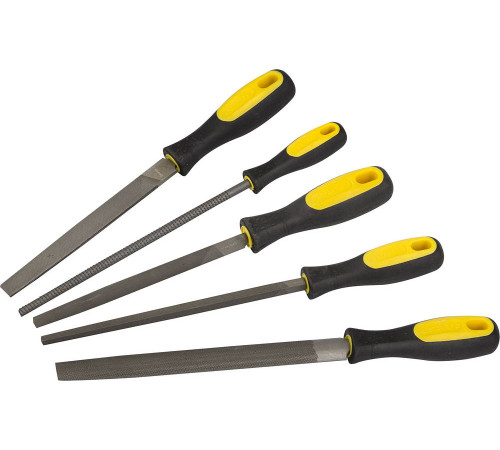 STAYER 200 мм, 5 предм., набор напильников, Professional (1682-20-H5) купить  в Сочи