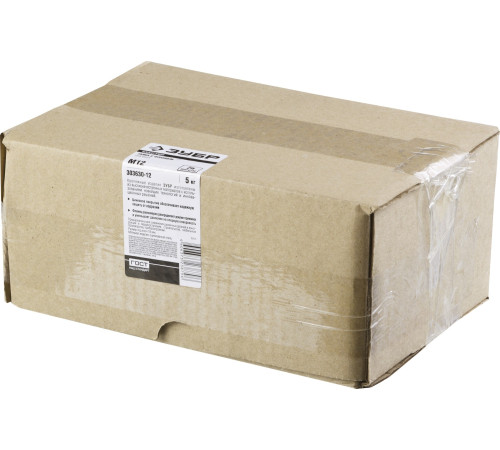 ЗУБР DIN 6923, кл. пр. 6, M12, цинк, 5 кг, гайка с фланцем (303630-12) купить  в Сочи