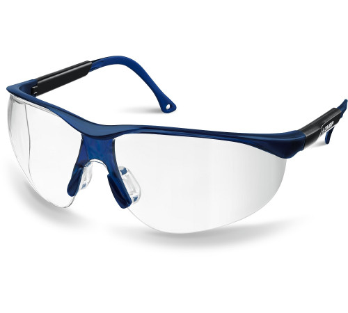 ЗУБР ПРОГРЕСС, открытого типа, прозрачные, стекло устойчивое к царапинам и запотеванию, защитные очки, Профессионал (110320) купить  в Сочи