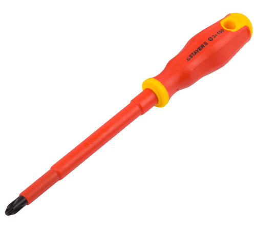 STAYER Electro, PH3 х 150 мм, диэлектрическая отвертка, Professional (25142-3-15) купить  в Сочи