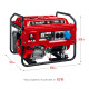 ЗУБР 8000 Вт, бензиновый генератор с электростартером (СБ-8000Е) купить  в Сочи