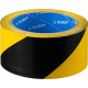 ЗУБР 50 мм, 25 м, желто-черная, разметочная клейкая лента, Профессионал (12249-50-25) купить  в Сочи
