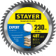STAYER Expert, 230 x 32/30 мм, 48T, точный рез, пильный диск по дереву (3682-230-32-48) купить  в Сочи