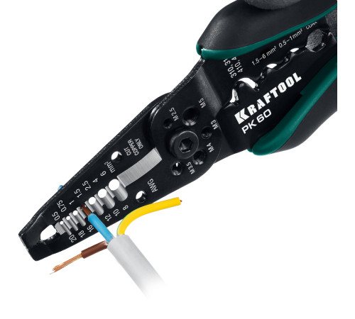 KRAFTOOL PK-60, 0.5 - 6 мм2, многофункциональный стриппер (22658) купить в Сочи KRAFTOOL PK-60, 0.5 - 6 мм2, многофункциональный стриппер (22658) купить в Сочи