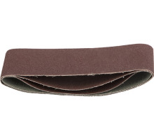 STAYER 75х457 мм, P80, лента шлифовальная MASTER, для ЛШМ, 3 шт.