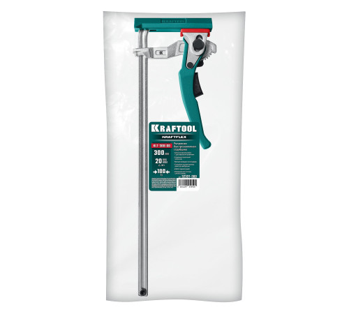 KRAFTOOL KRAFTFLEX, KLT-300, 300/60 мм, универсальная, цельнокованая, рычажная, быстрозажимная, в T-track струбцина (32331-300) купить  в Сочи KRAFTOOL KRAFTFLEX, KLT-300, 300/60 мм, универсальная, цельнокованая, рычажная, быстрозажимная, в T-track струбцина (32331-300) купить  в Сочи