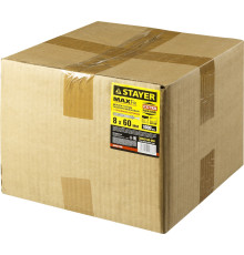 STAYER 8 х 60 мм, потайной бортик, 1000 шт, дюбель-гвоздь (30640-08-060)