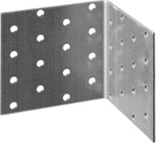 ЗУБР УКР-2.0, 80 x 80 x 80 x 2 мм, цинк, равносторонний крепежный уголок (310206-080-080)